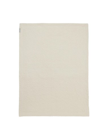 Manta minicuna gofrada nature 75x100 cm