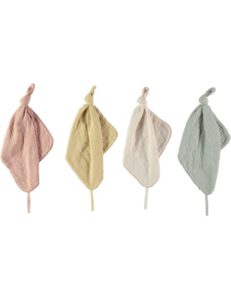 Doudou chupetero textures pinklace