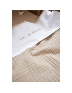 Sabana muselina minicuna/moises sand 75x100 cm 2