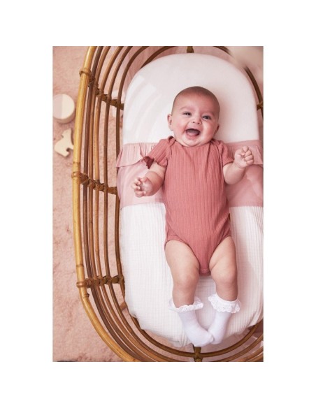 Sabana muselina minicuna/moises off white 75x100 cm