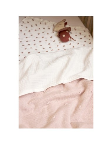 Sabana muselina minicuna/moises off white 75x100 cm