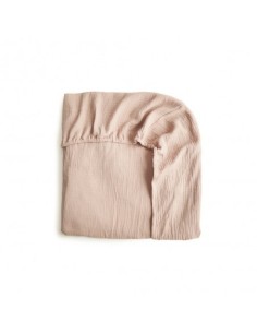 Sabana bajera de cuna ajustable solid fog 2
