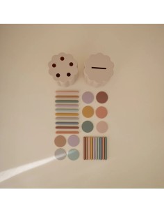 Cubo didactico tubos/monedas solid 2