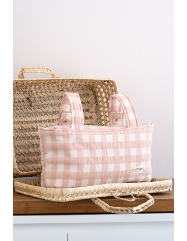 Bolso mini vichy rosa