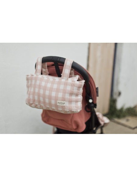 Bolso mini vichy rosa