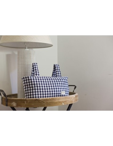 Bolso mini vichy navy