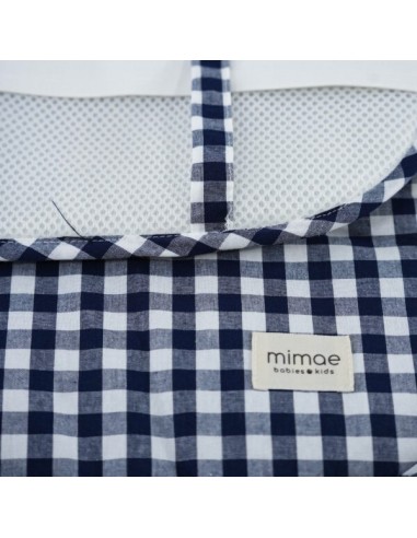 Colchoneta vichy navy