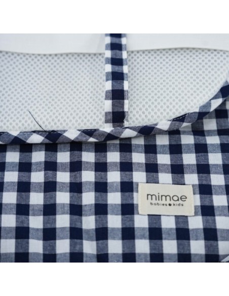 Colchoneta vichy navy