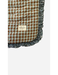 Colchoneta vichy autumn y volante martin 2