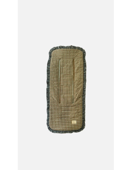 Colchoneta vichy autumn y volante martin