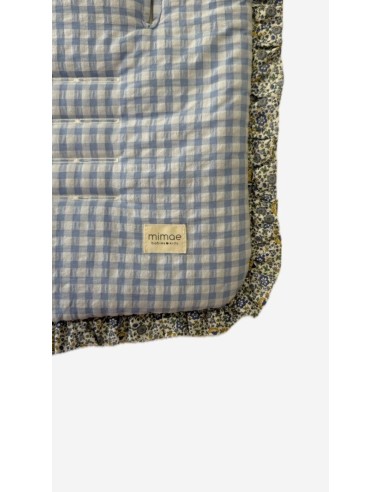 Colchoneta vichy dream con volante Inar