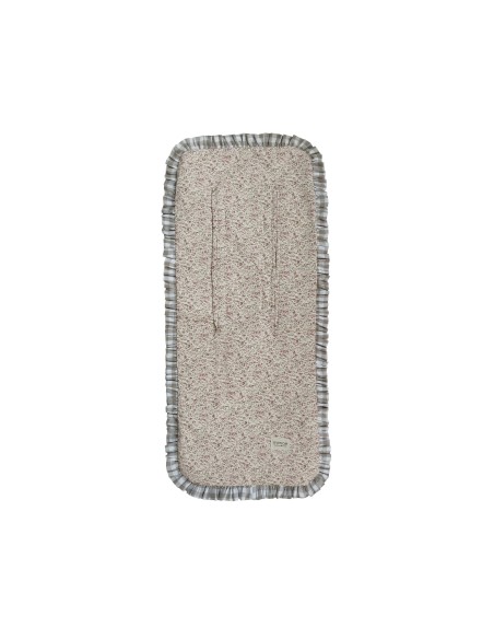 Colchoneta Volante Liberty Nikole + Vichy Beige