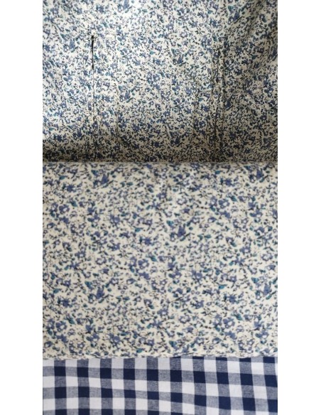 Saco universal – vichy navy + liberty paul