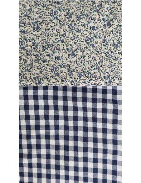 Saco universal – vichy navy + liberty paul