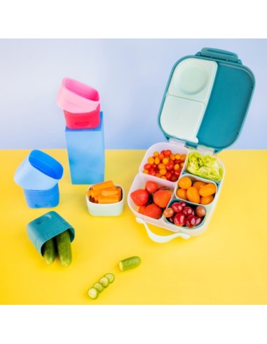 Vasitos snack de silicona Berry