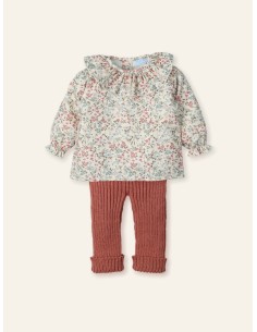 Blusita estampada + leggins canale Niza Arce