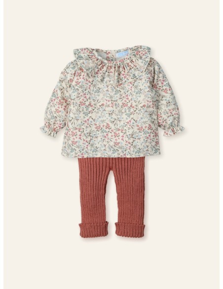 Blusita estampada + leggins canale Niza Arce