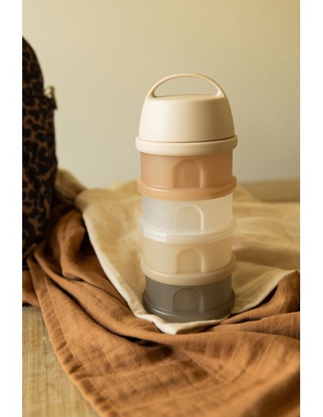 Recipiente para leche en polvo 4 compartimentos