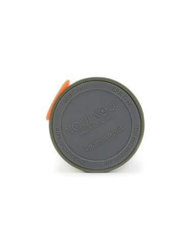 Botella de acero termica zebra