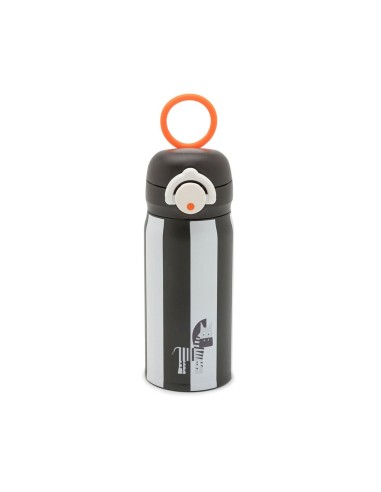 Botella de acero termica zebra