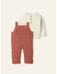 Peto punto y jersey trenzas gruesas NIZA ARCE