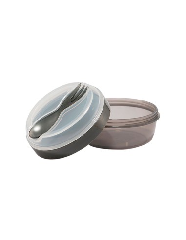 Caja almuerzo con tapa refrigerante N'ice Cup grey