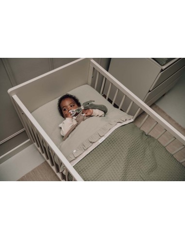 Juego de sábanas para cuna Faro sage