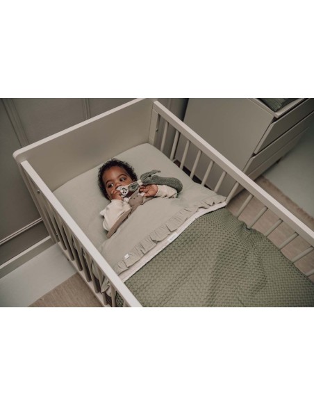Juego de sábanas para cuna Faro sage