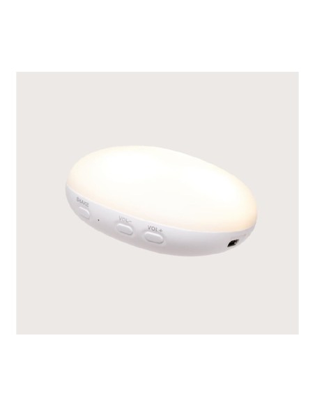 Peluche Luz-Sonido Conejo Orgánico Gray