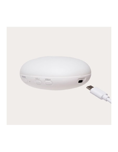 Peluche Luz-Sonido Conejo Orgánico Gray