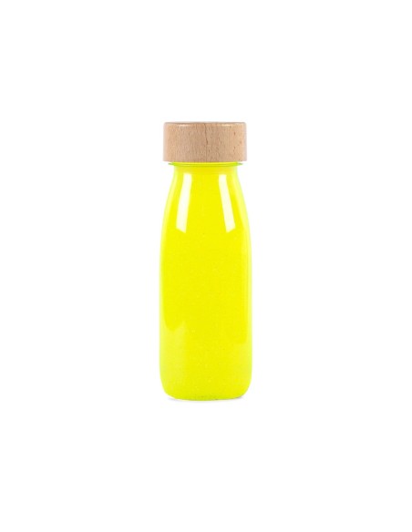 Float bottle yellow fluo