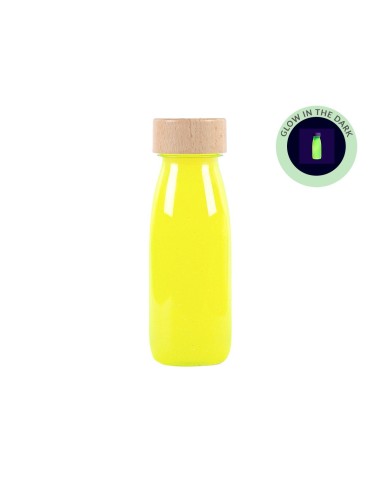Float bottle yellow fluo