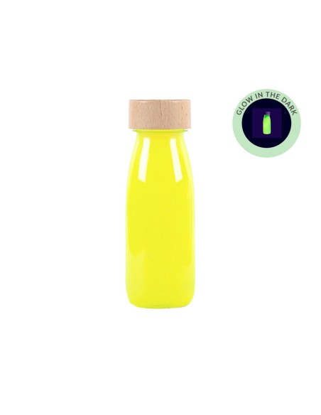 Float bottle yellow fluo