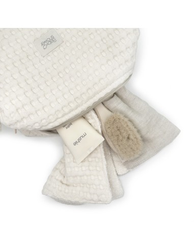 Neceser sophie gofre vanilla