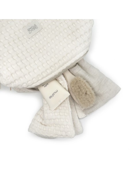 Neceser sophie gofre vanilla