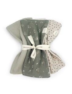 Pack 3 toallitas misty woods 2