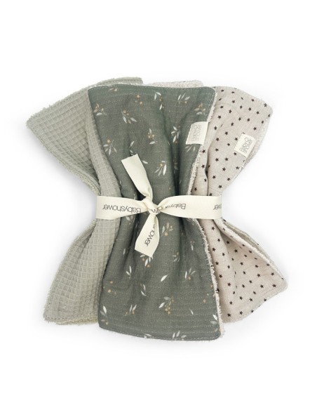 Pack 3 toallitas misty woods