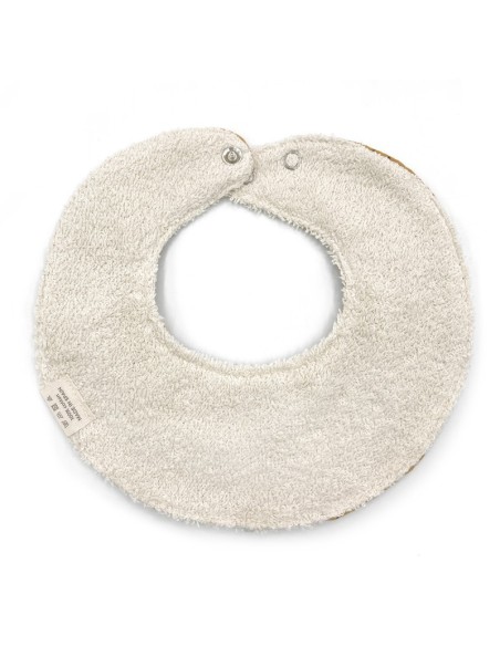 Babero fancy olive bloom