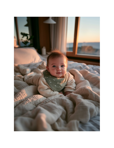 Babero simply misty woods