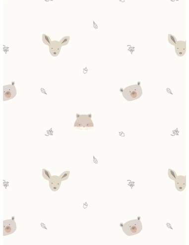 Pijama con cremallera forest friends