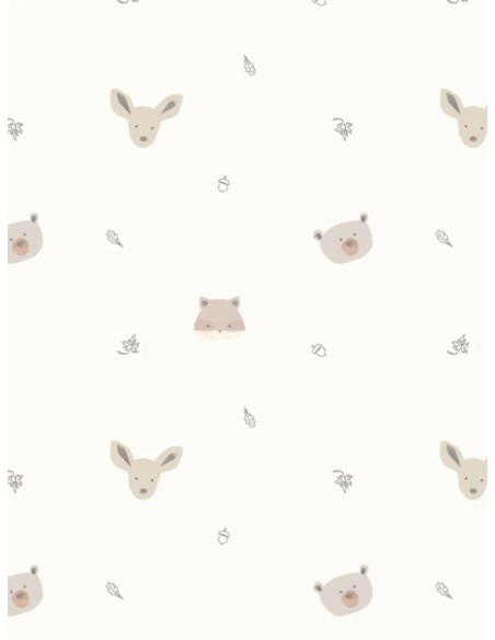 Pijama con cremallera forest friends