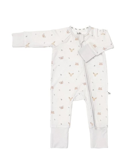 Pijama con cremallera forest friends