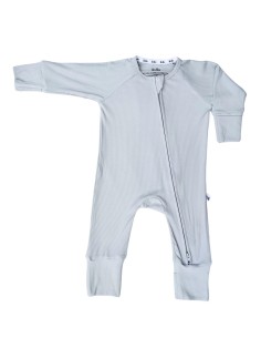 Pijama con cremallera baby blue