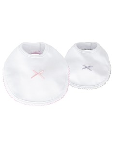 Babero diente de rata rosa