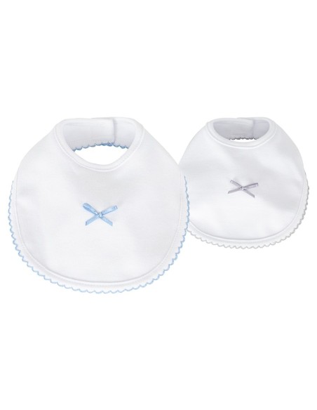 Babero diente rata gris