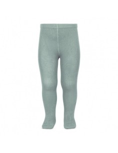 Leotardos basicos puntos verde seco