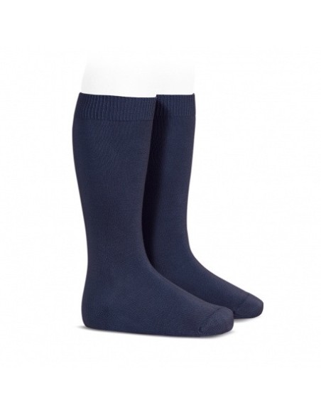Calcetines altos basicos punto marino