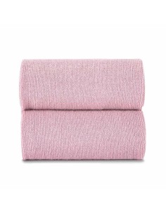 Calcetines altos basico punto rosa palo 2