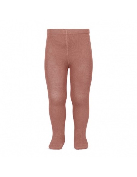 Leotardos basicos punto terracota