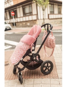 Saco silla Flora borrego rosa 2